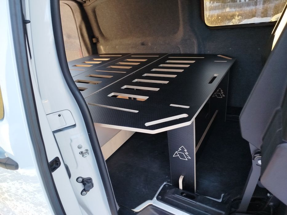 Zabudowa kempingowa, VW transporter, Vito, Vivaro, łóżko kamper
