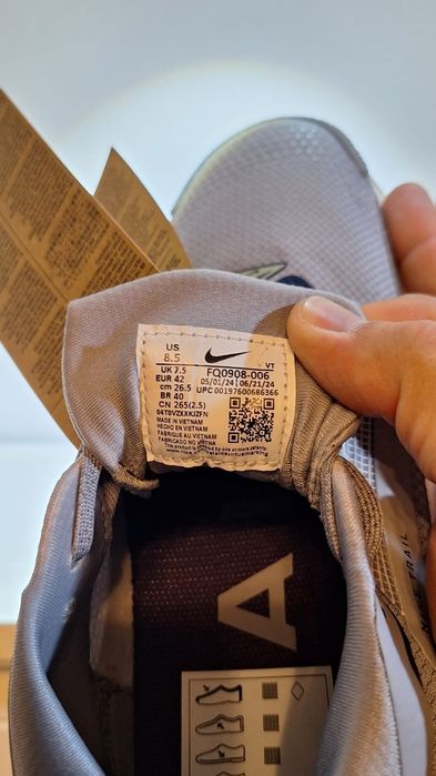 Кросівки Nike Trail 5 Pegasus FQ0908 006, US8.5 EU42 26.5CM