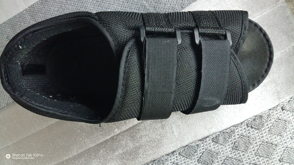 Sapato pós operatório c/ tacão 36/38  Orliman