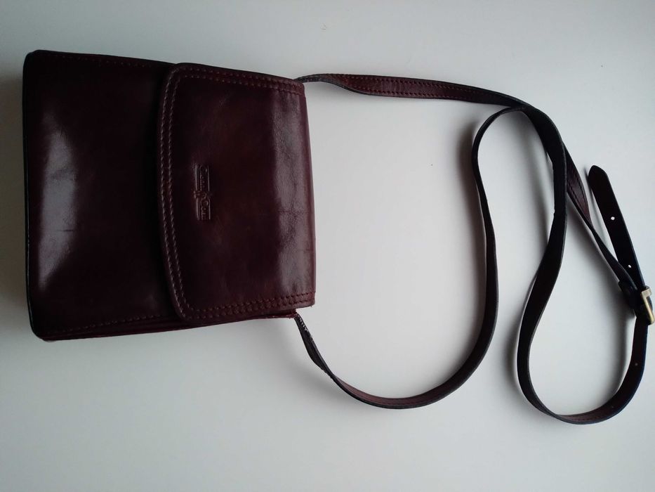 GIANNI CONTI , torebka damska ,mała, skórzana