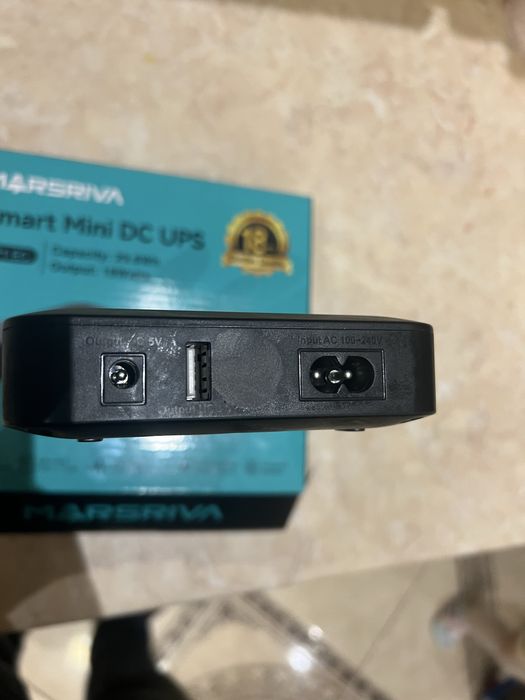 Дбж для роутера UPS живлення wifi MARSRIVA батарея павербанк