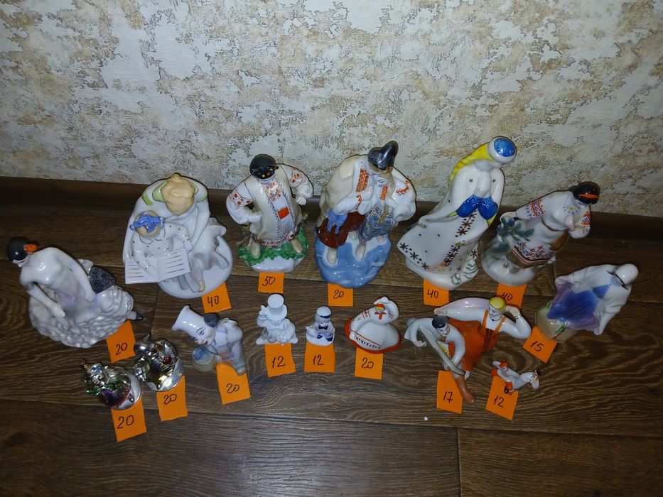 Продам фарфорові статуэтки (срср)