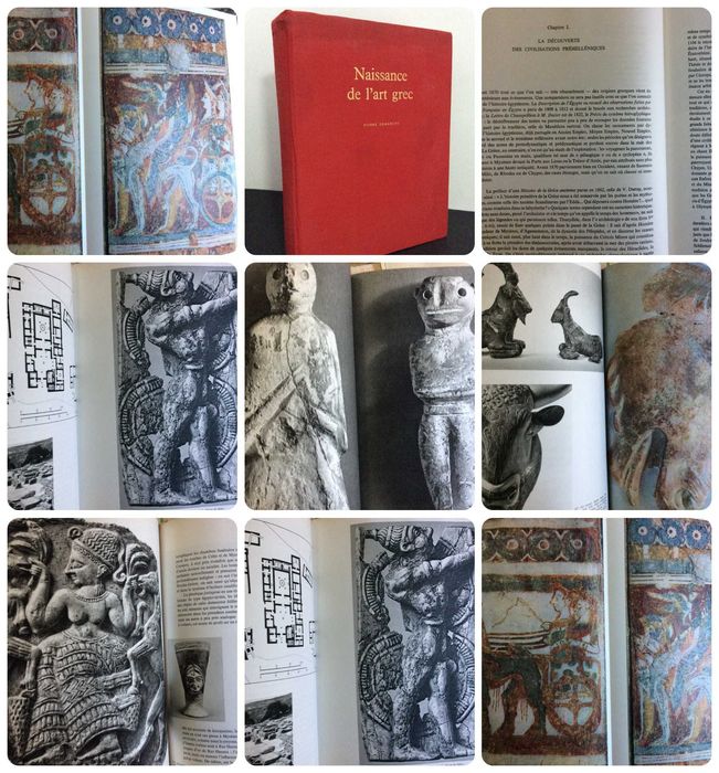 Naissance de l´art grec. Demargne Pierre (1964). Edição original.