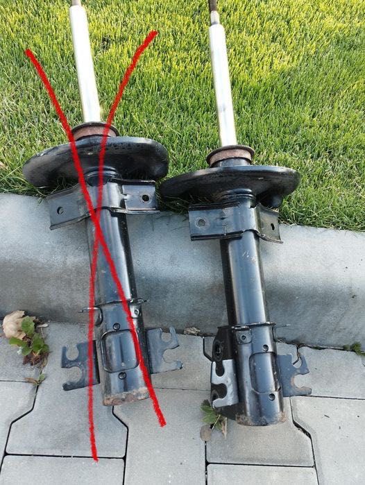 Передній амортизатор Renault Master 3