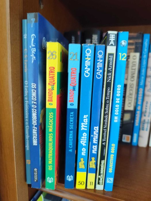 Livros de excelentes autores portugueses e estrangeiros, desporto, infantil, BD, romance, história - English books too
