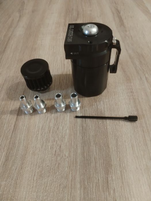 Oil catch can preto