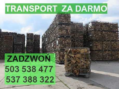 Drewno do pieca i do kominka  - transport GRATIS !