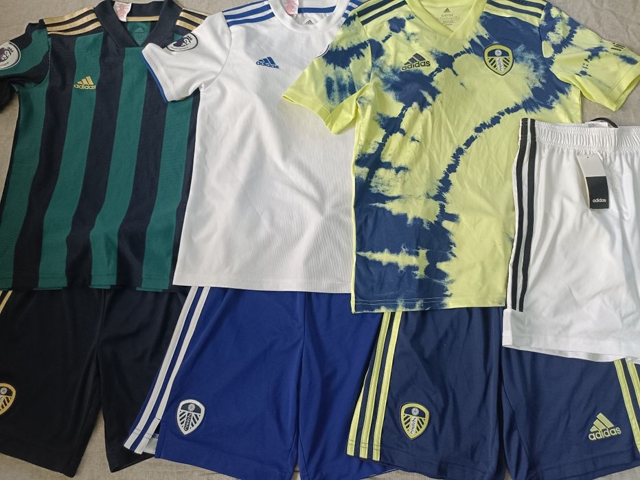 Футбольна форма шорти футболка 11-12-14 Adidas Футбольная форма