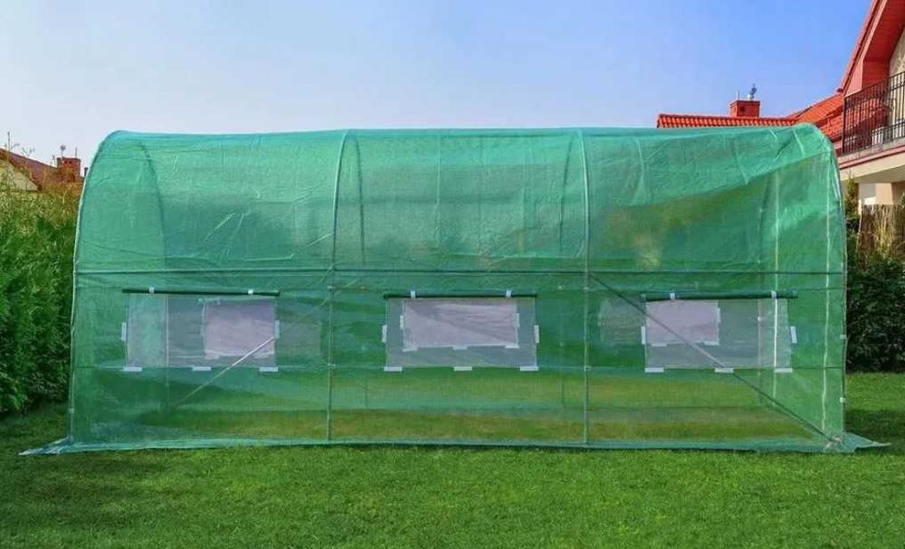 Знижка! Теплиця, парник, тунель каркасний плівка армована
