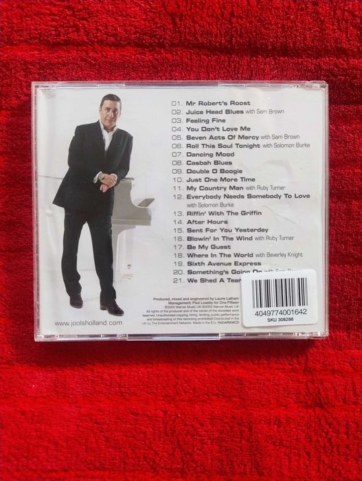 CD Jools Holland & His Rhythm&Blues Orchestra - Swinging The Blues