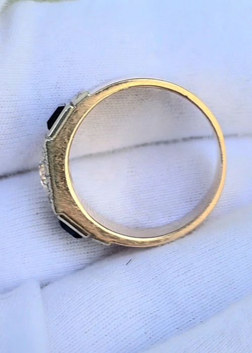 Печатка Перстень діаманти 1,65 ct