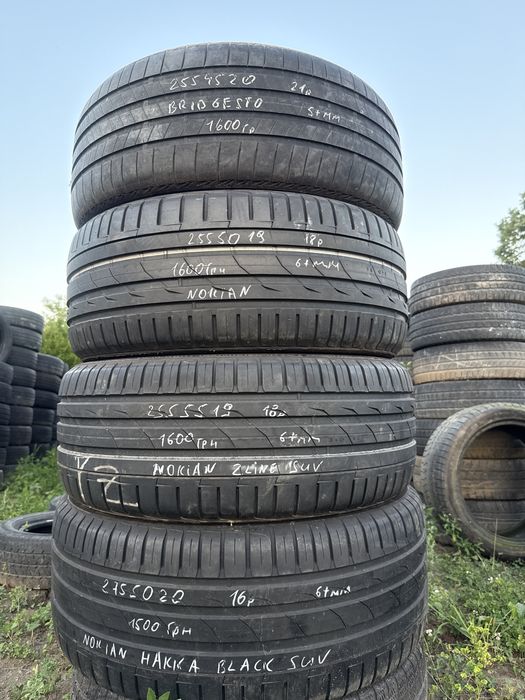 Шини резина 255/50/19 r19 nokian одне літні зимні розпаровки запаски