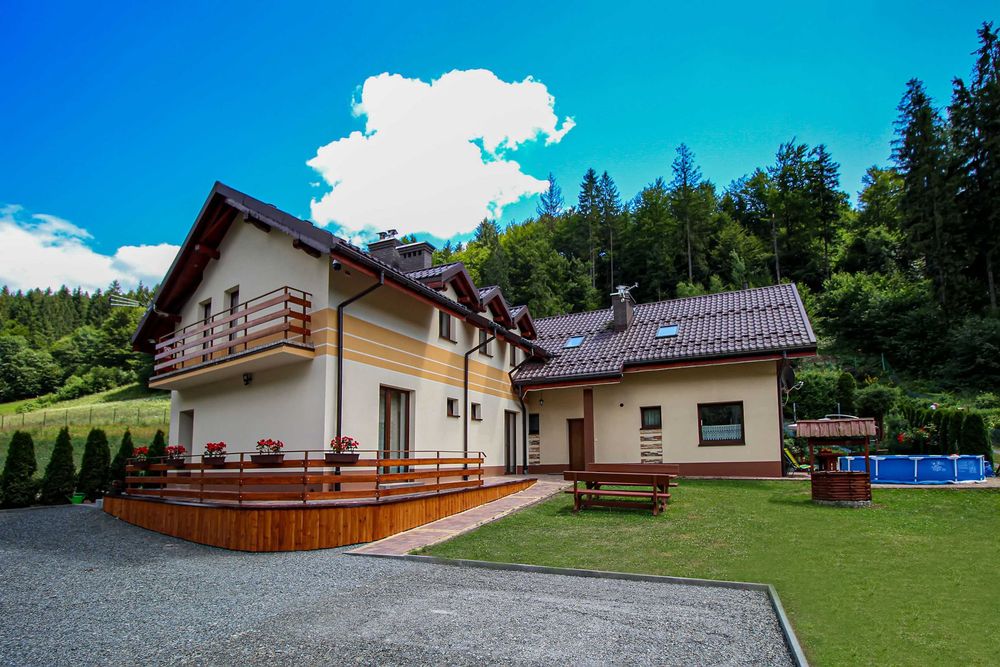 Wisła | Noclegi domek 3–12 os | Blisko centrum | Pies | Basen| kominek| grill| apartament| plac zabaw| Parking| wolne terminy| zima
