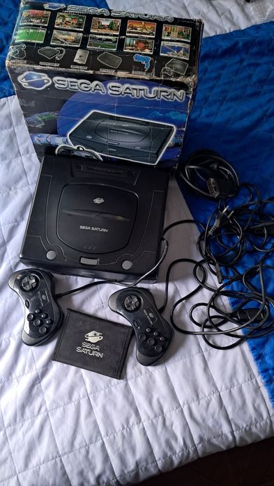 Segasaturn+2 comandos+1 jogo