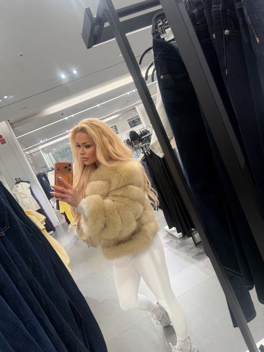 Sprzedam futro lis naturalny