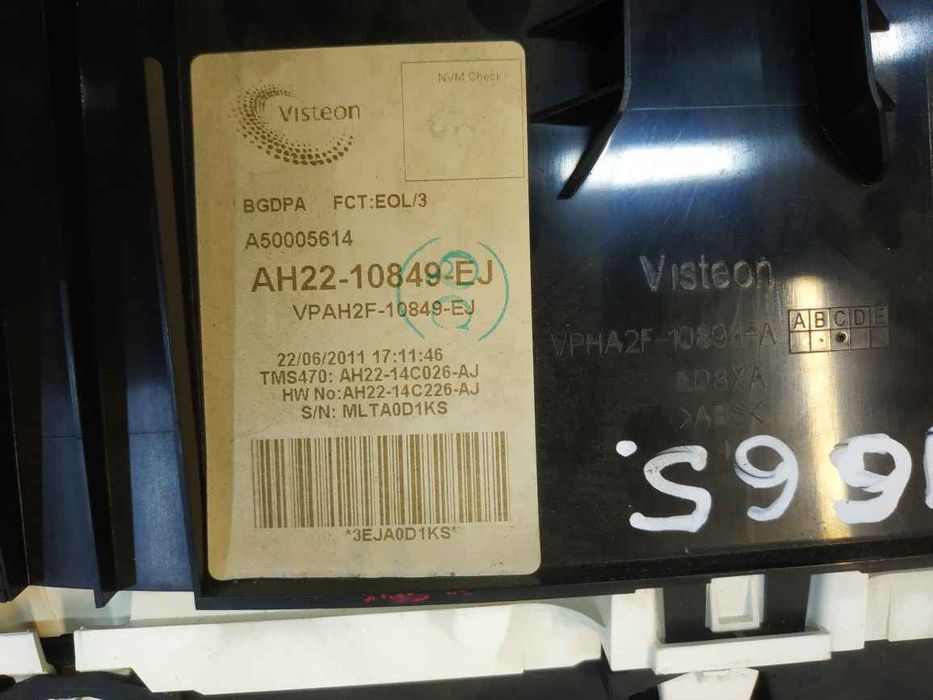 Land Rover Discovery 4 09- панель приладів  EL9665 AH2210849EJ