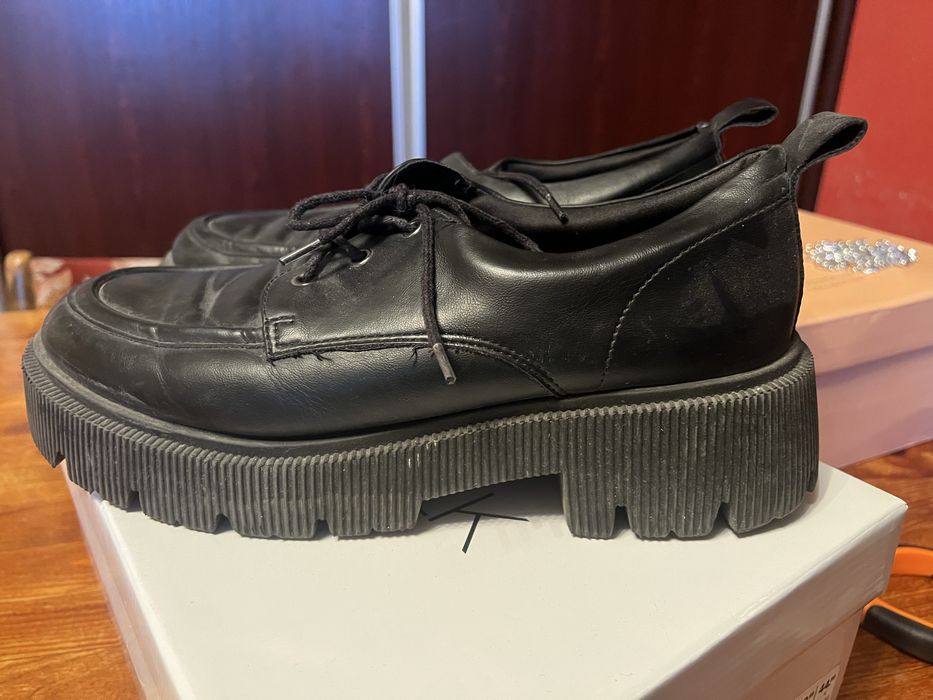 Buty na platformie catwalk