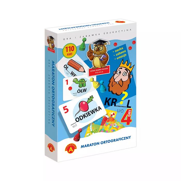 Sowa Mądra Głowa. Maraton ortograficzny. Alexander