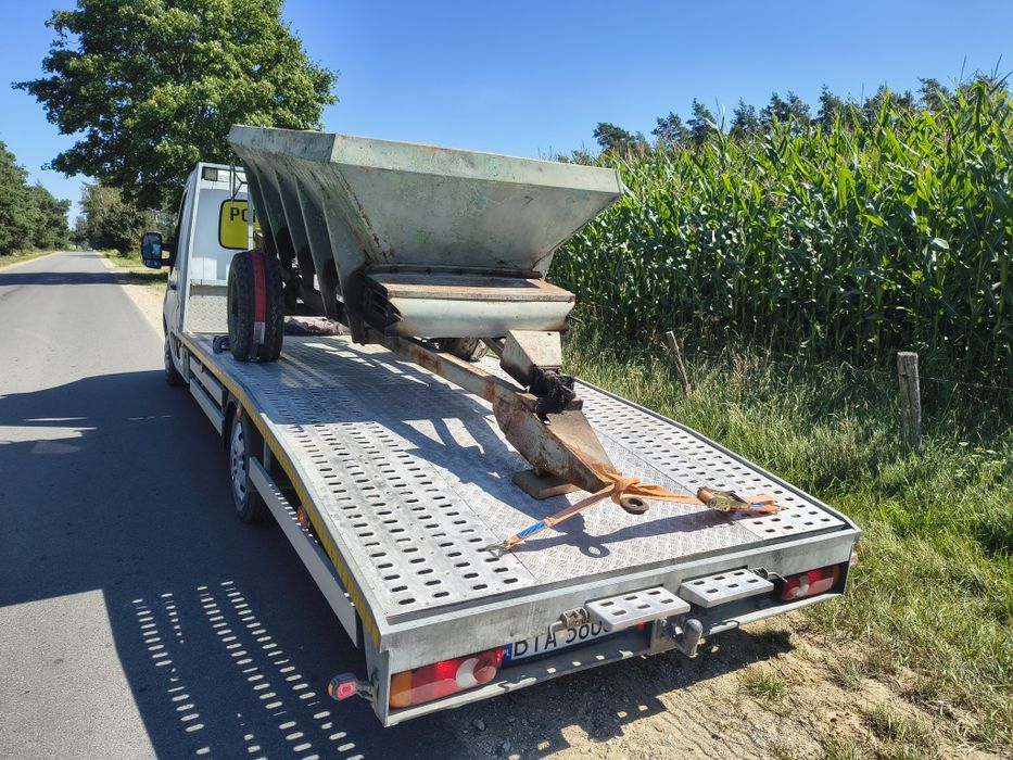 Pomoc drogowa autolawetą transport maszyn