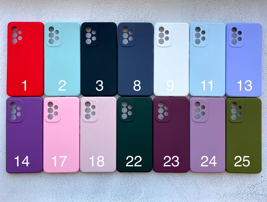 Чохол Silicone case ТОП якість Samsung A53 | Чехол Самсунг Гелекси А53