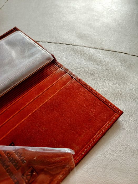 Etui skóra naturalna na wizytówki i karty kredytowe