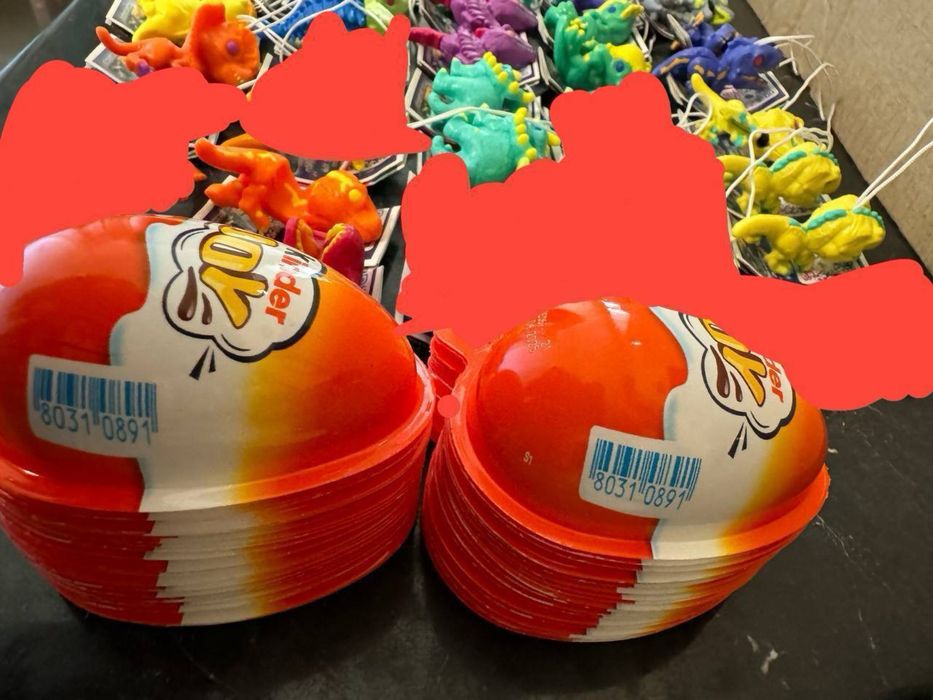 Динозавры из киндер джой