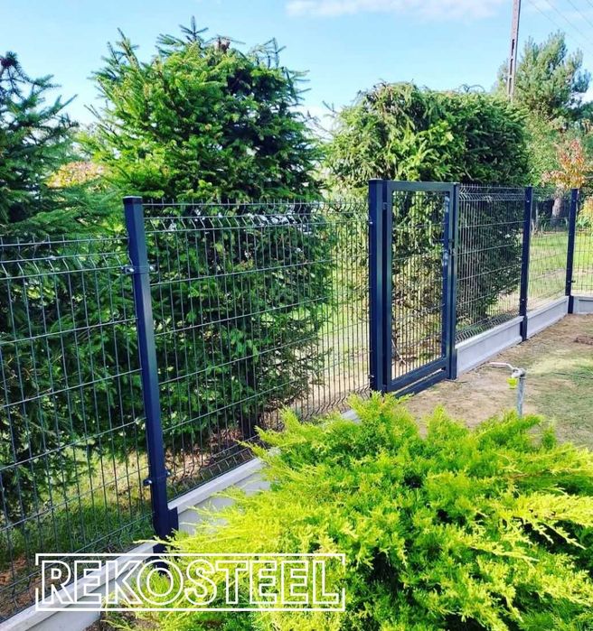 Ogrodzenie Panelowe Słupek Podmurówka Furtka Brama Panel Płot