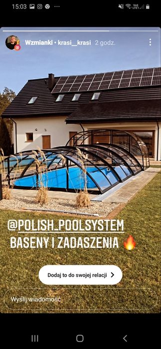 Zadaszenie basenowe