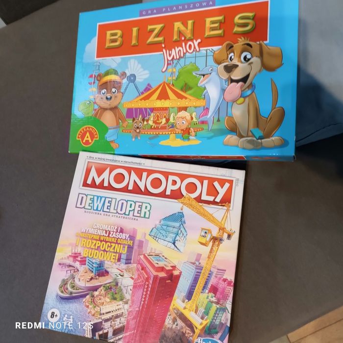 Zestaw gra  Monopoly deweloper biznes junior Wrocław
