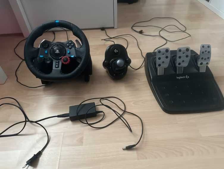 Logitech G29 + Shifter + Paragon + Kable