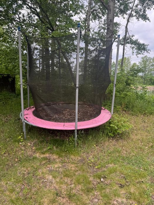Trampolina okolo 300 cm używana tanio