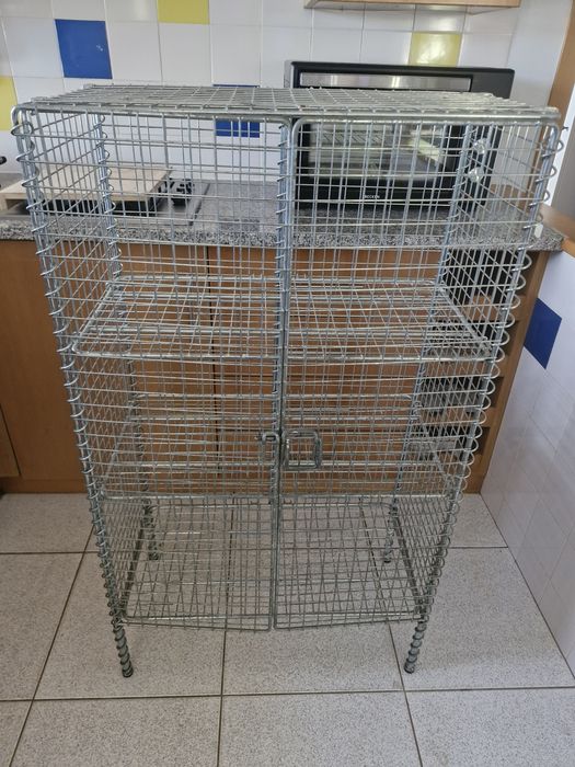 Armário arrumação metálico Ikea