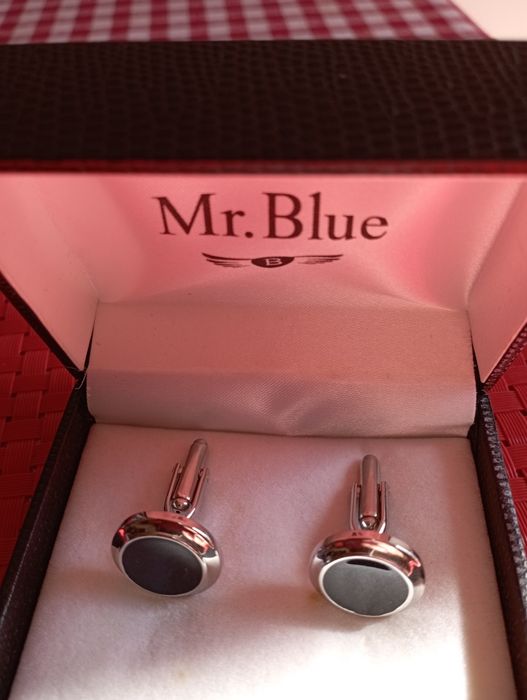 Botões de punho Mr. Blue