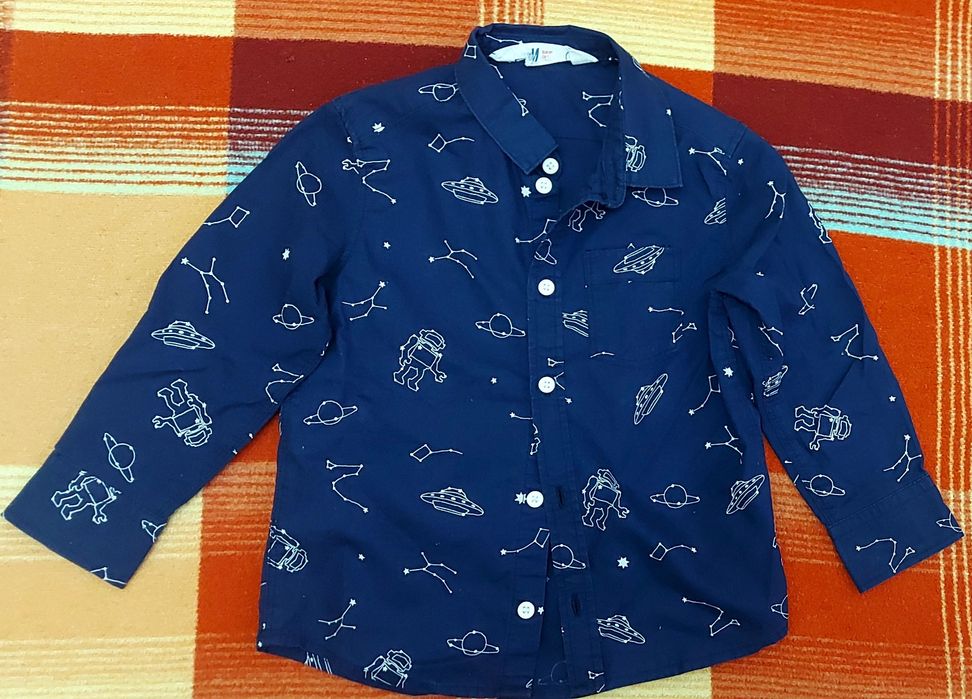 Сорочка хлопчача hm 92