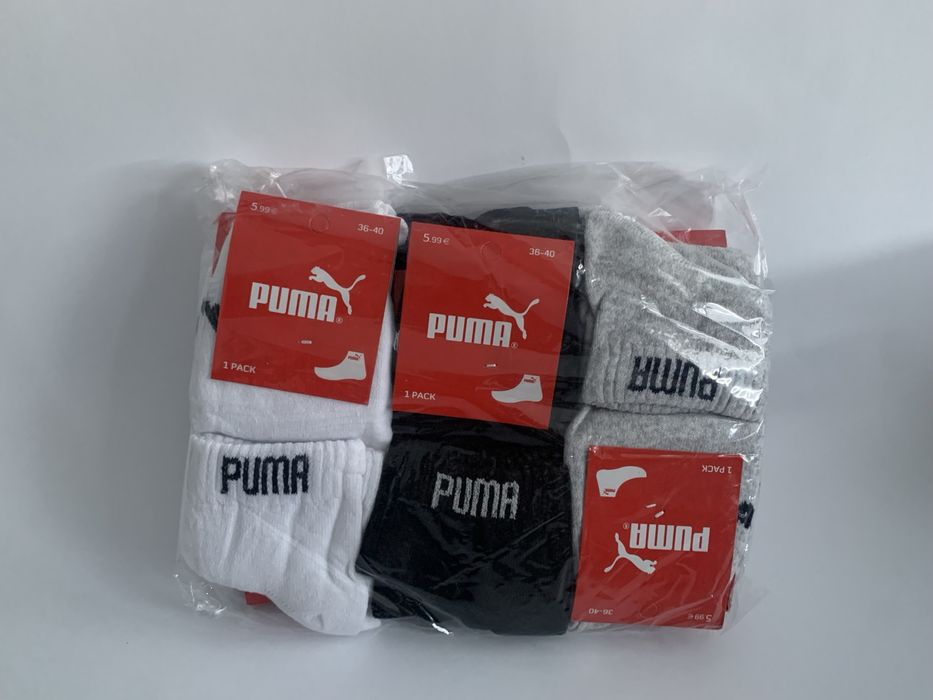 Damskie skaroetki Puma 12 par mix kolor 36-40