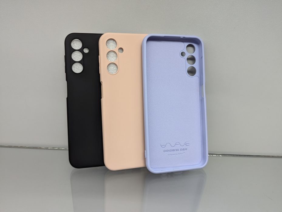 Топ! Samsung A14 Противоударный чехол Софт Тач Wave чохол мікрофібра