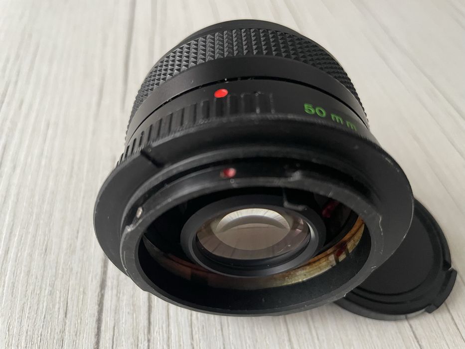 Продам об'єктив Yashica ML 50mm f1.7 байонет EF Canon