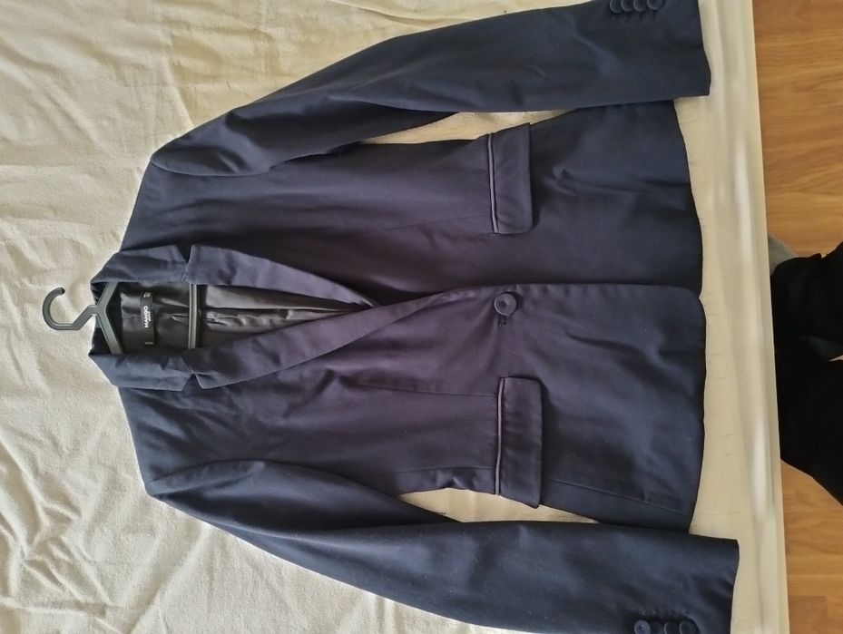 Blazer senhora azul escuro