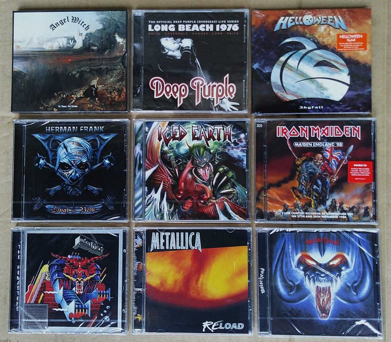 CD's Novos e selados (Metal)