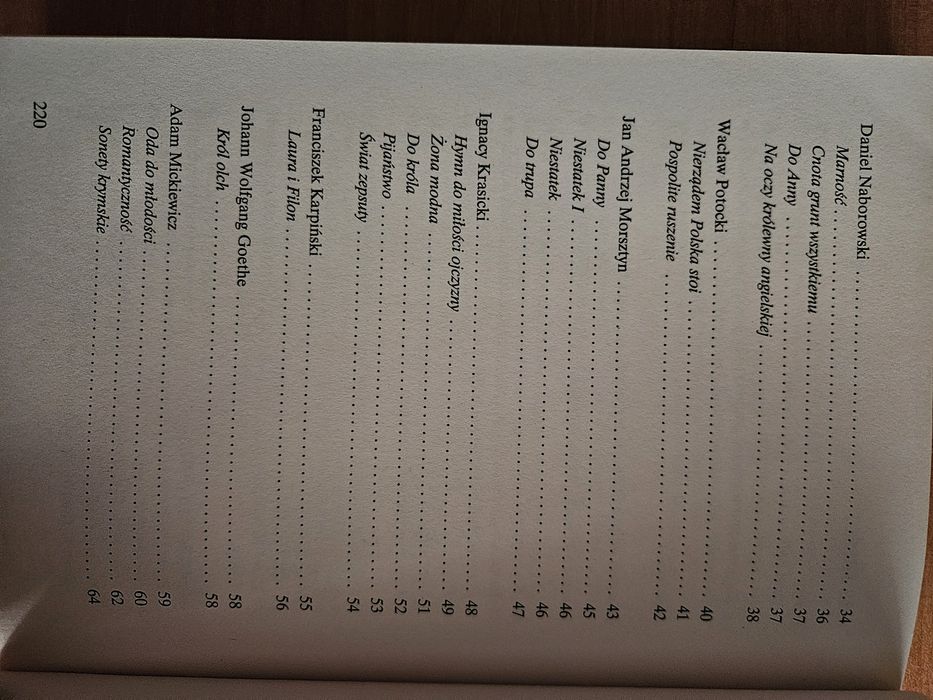 Interpretacja wierszy. Szkoły ponadpodstawowe.