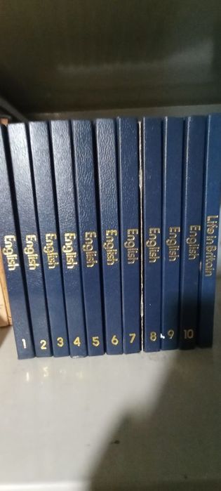 Curso Ingles de 10 livros com sistema audio