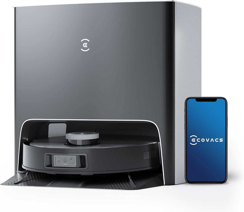 Robot Odkurzająco-Mopujący ze Stacją Czyszczącą 3w1 ECOVACS DEEBOT X1 TURBO