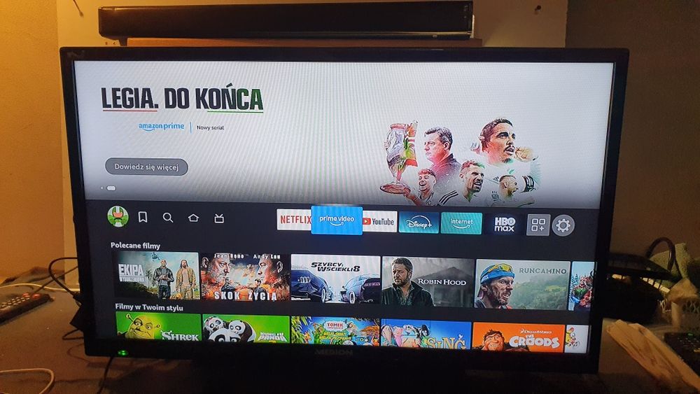 Telewizor LED Medion 32"+Amazon FireTv Stick, SmartTv, Wi-Fi.