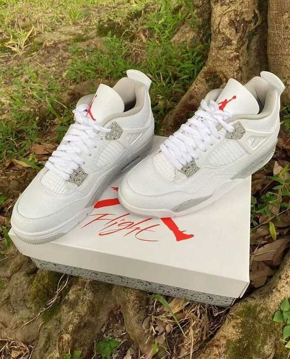 Jordan 4 Retro White Oreo R.39