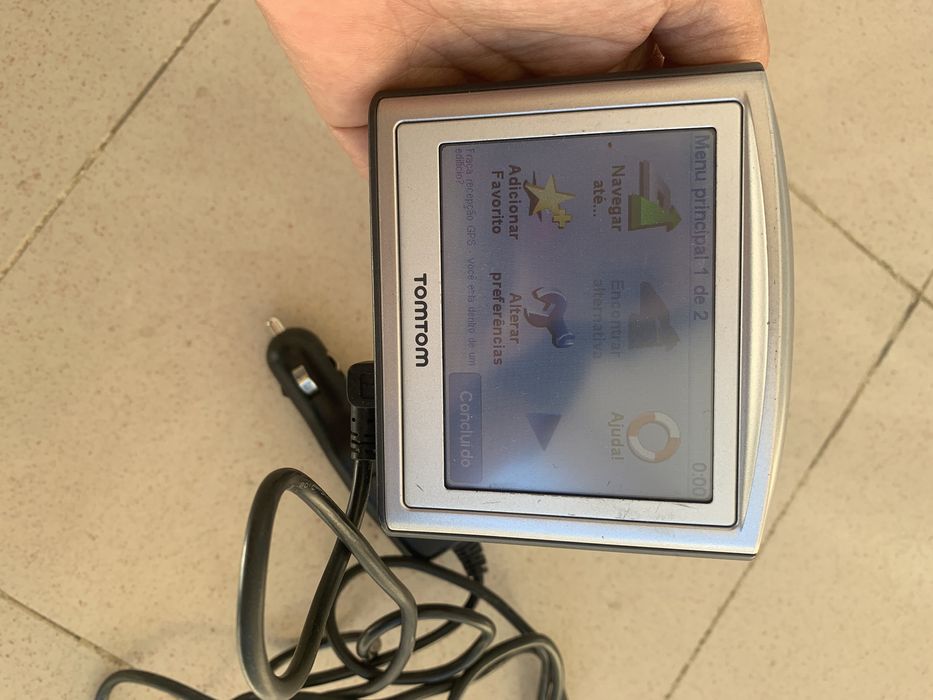 GPS TomTom One a funcionar