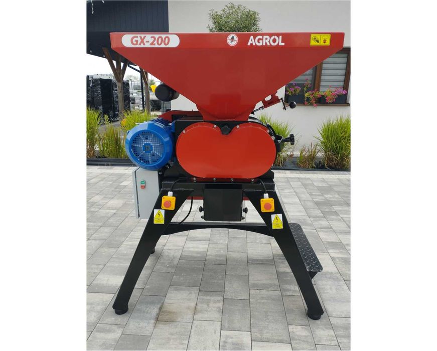 walce/części# Silnik7,5KW  Zgniatacz ziarna 1200kg/godz Raty Dowóz