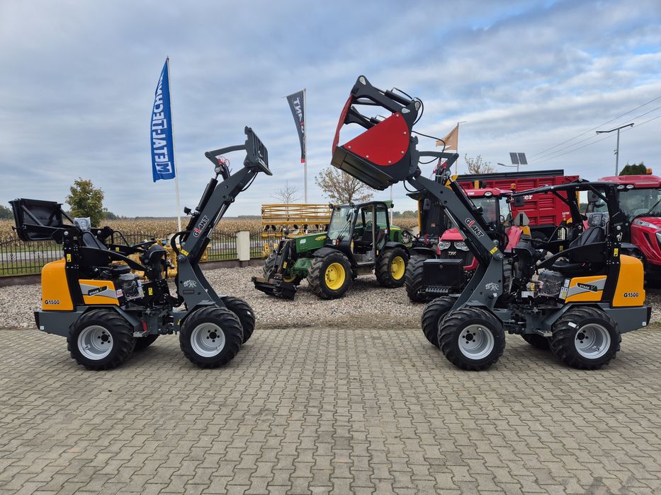 Ładowarka kołowa przegubowa Giant G1500 KUBOTA 26 KM Finansowanie 0%