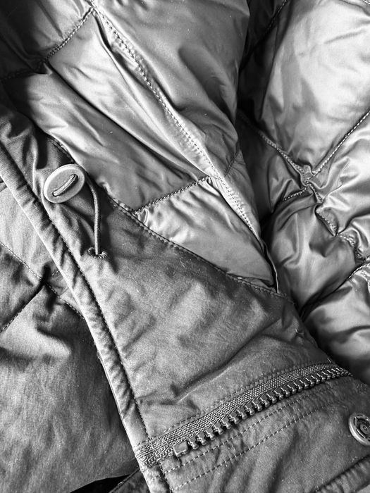 Пальто куртка uniqlo puffertech long coat (relaxed)