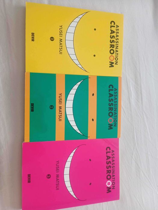 Manga Assassination Classroom - do 1 ao 3