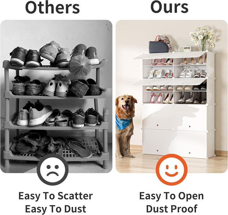 Szafka modułowa/organizer na ubrania, buty itp. 122 x 30 x 122 cm